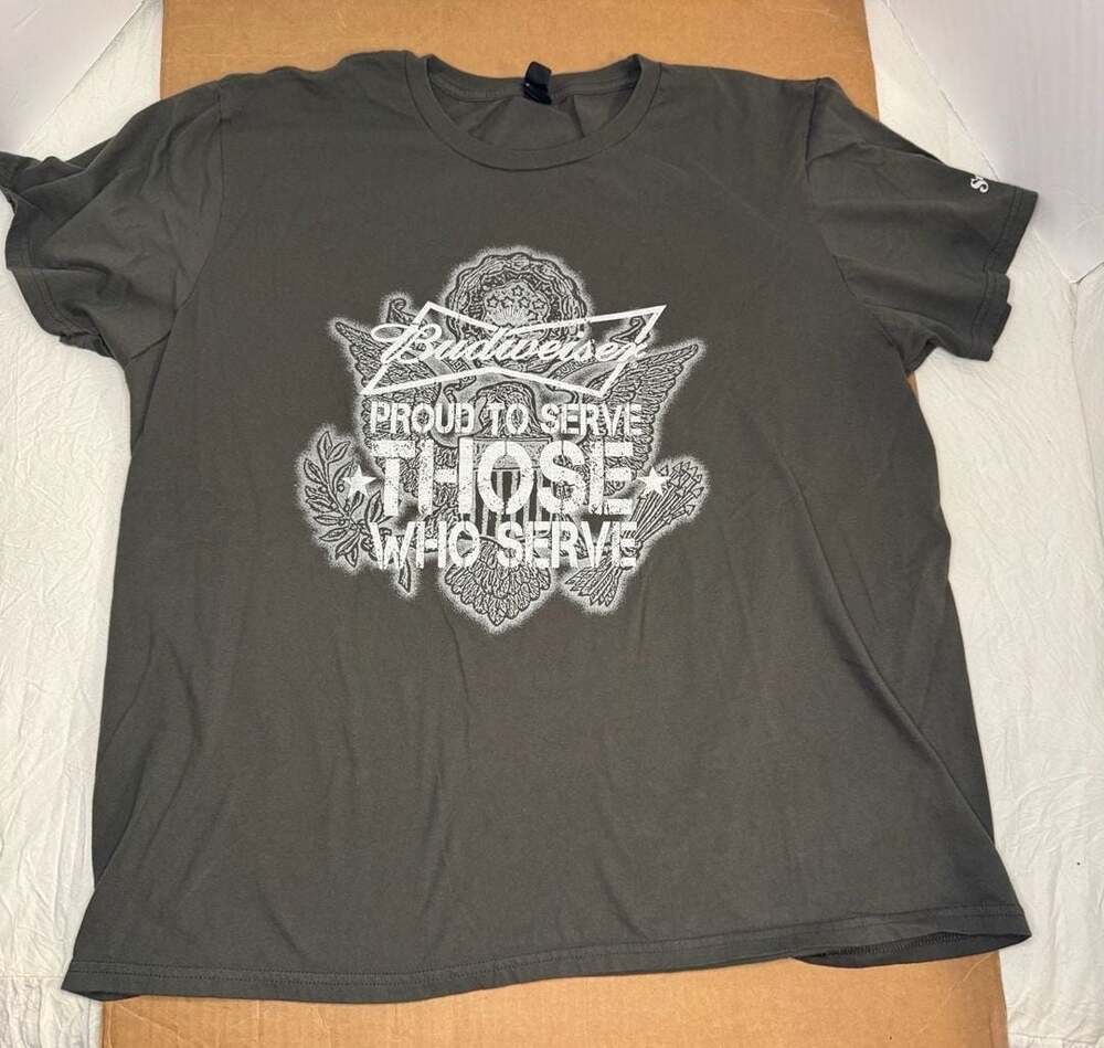 District Very Important Tee Budweiser Proud To Serve Station Casinos Shirt 2XL